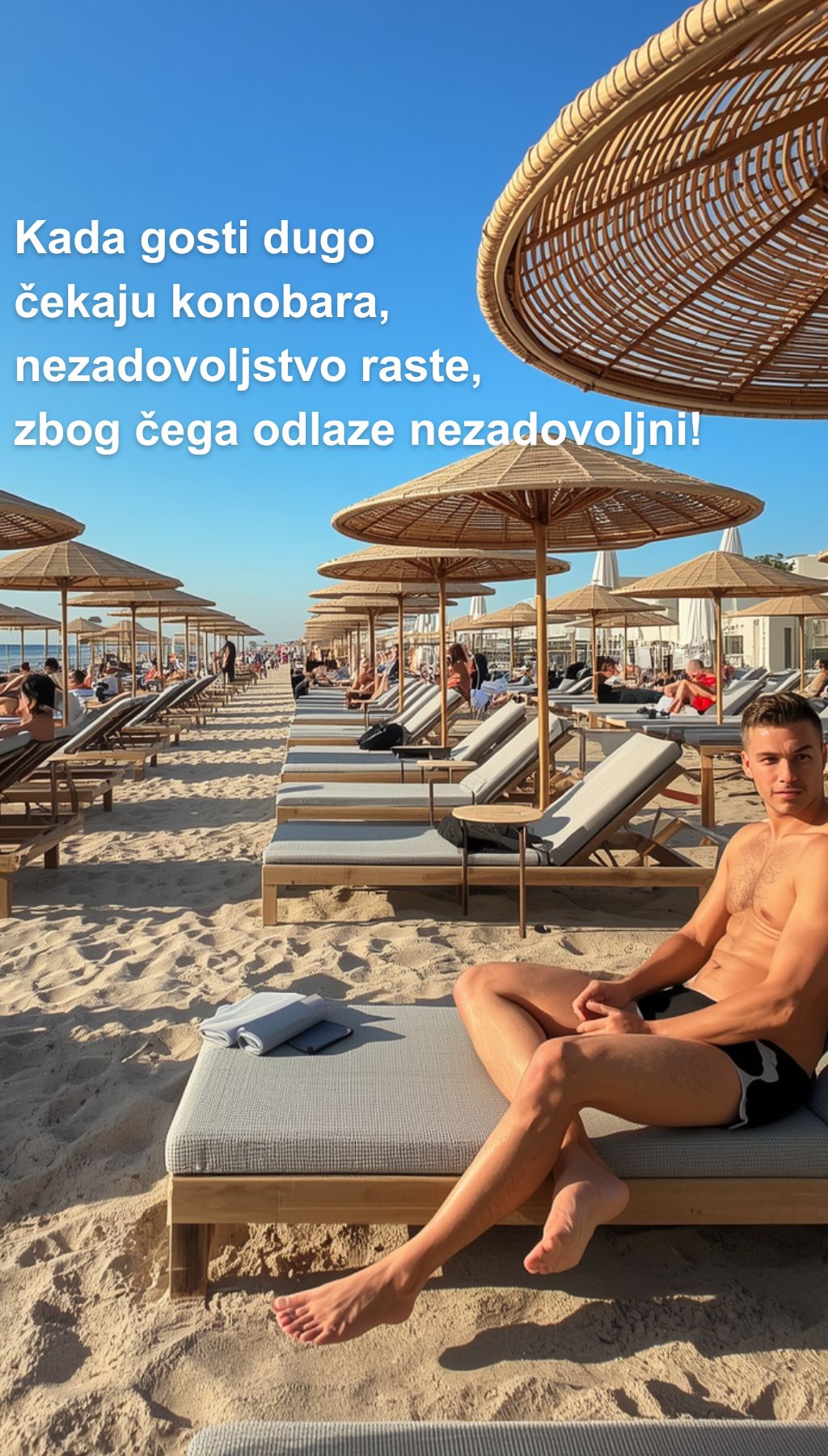 OrderMenu prikaz plažnog bara i poručivanja